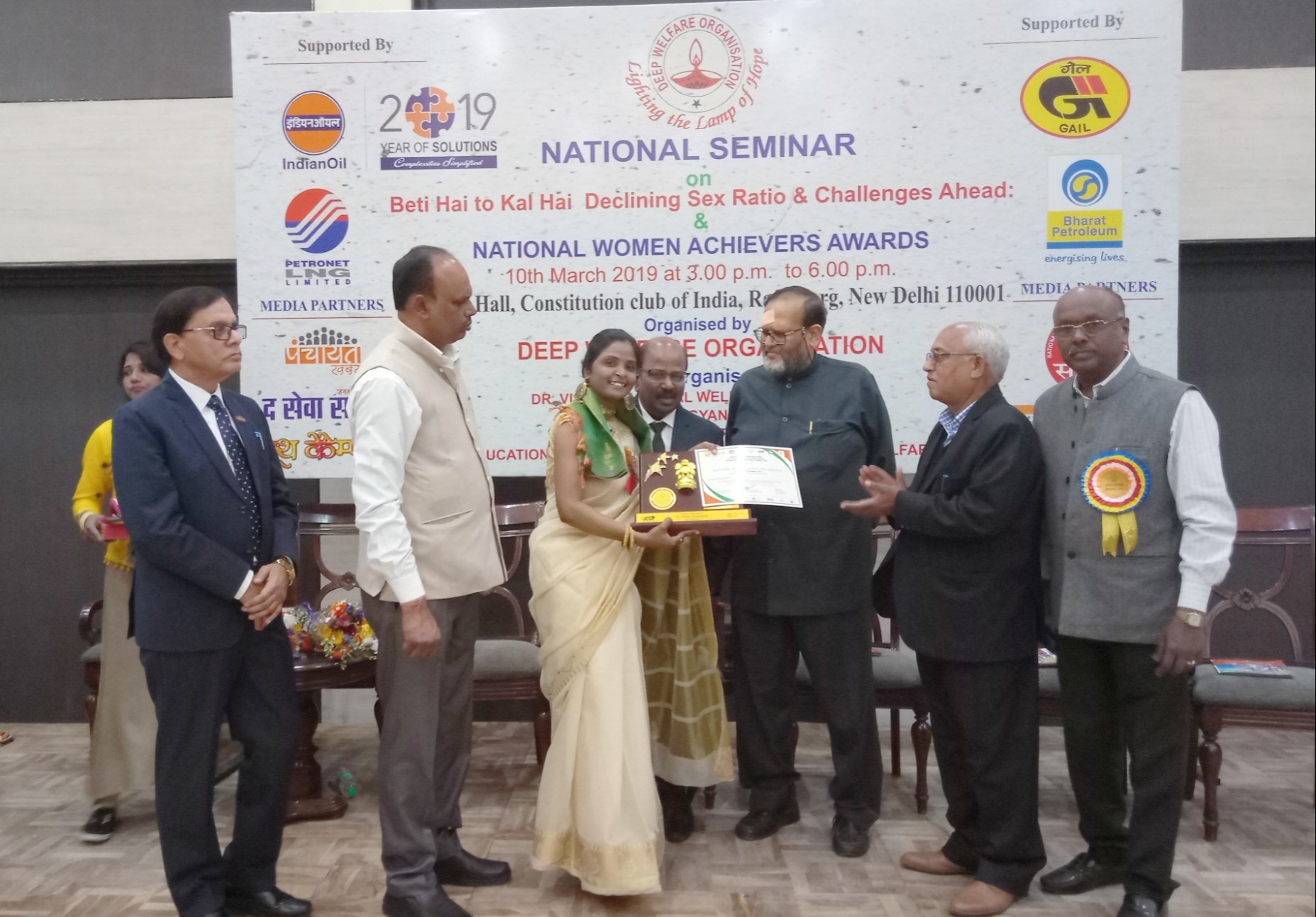 National President of SHE-Society Has Eve