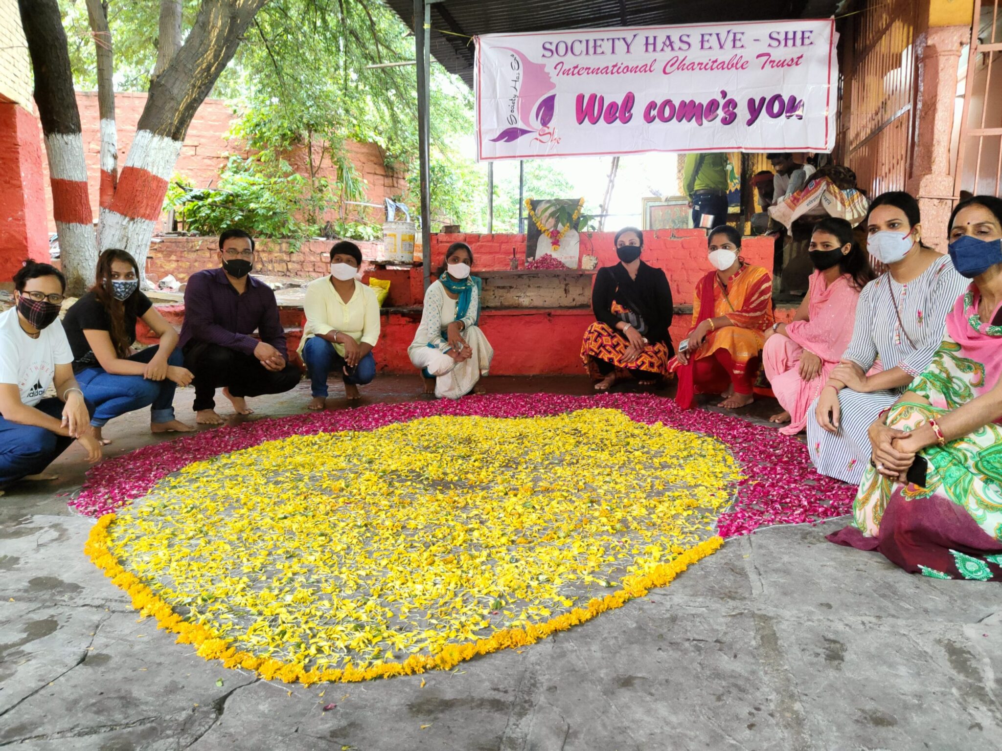 कलाम जी की याद में लगाया गया पवित्र कल्पवृक्ष