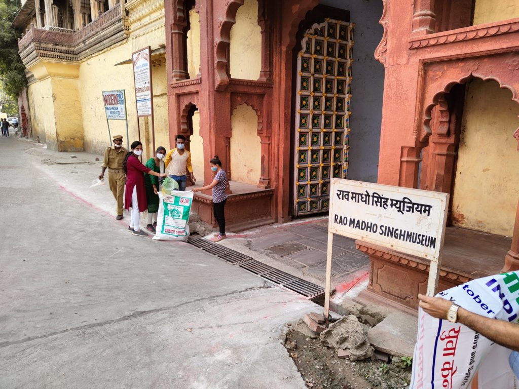 'स्वच्छ भारत अभियान’ में एकत्रित की गई 30 किलो सिंगल यूज़ पॉलिथीन