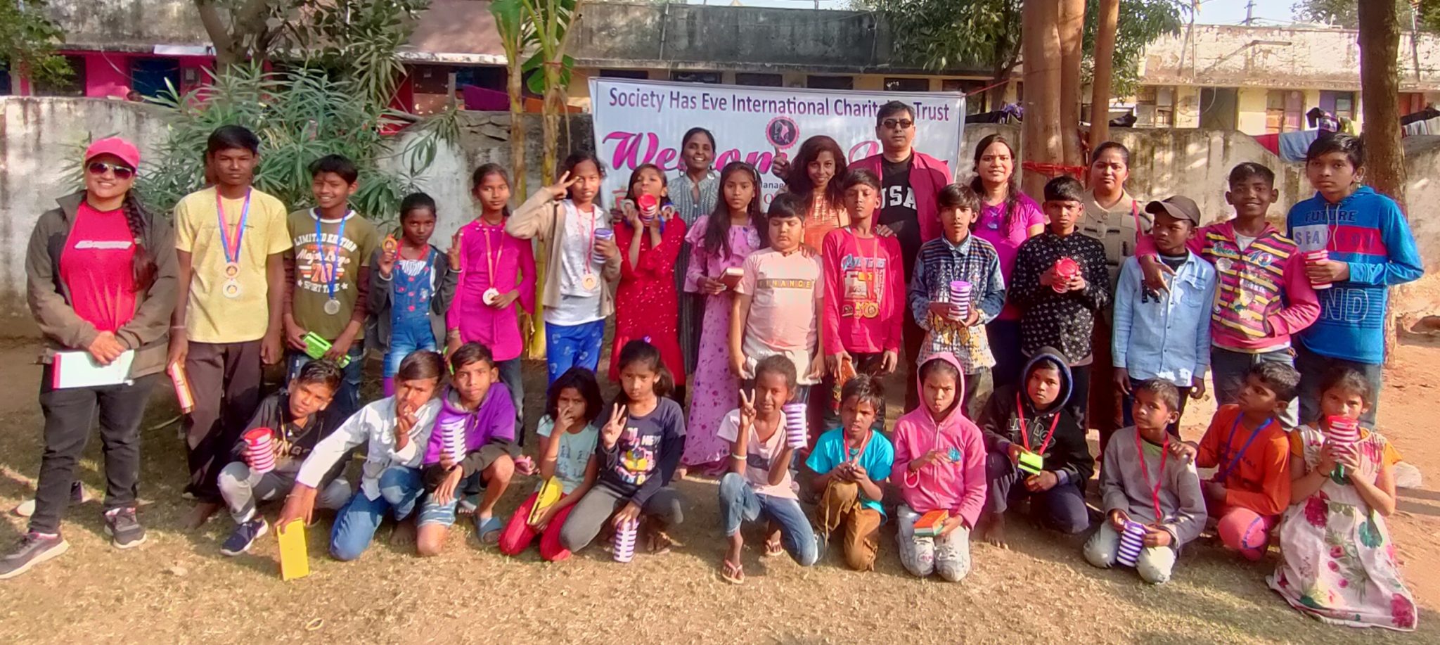 नव वर्ष में बच्चों ने लिया हर दिन एक घंटा खेल खेलना का संकल्प