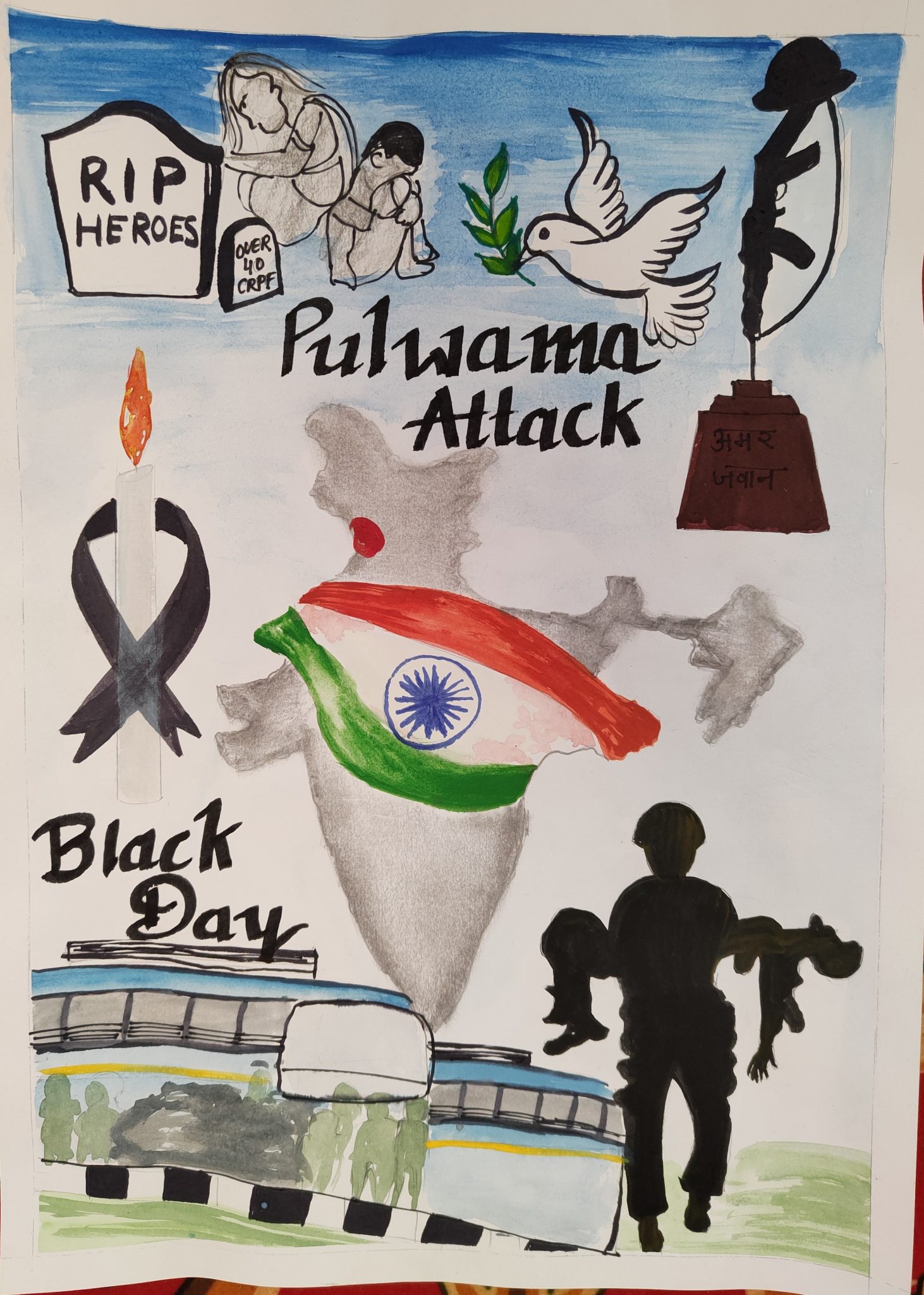 What happened after Pulwama attack?