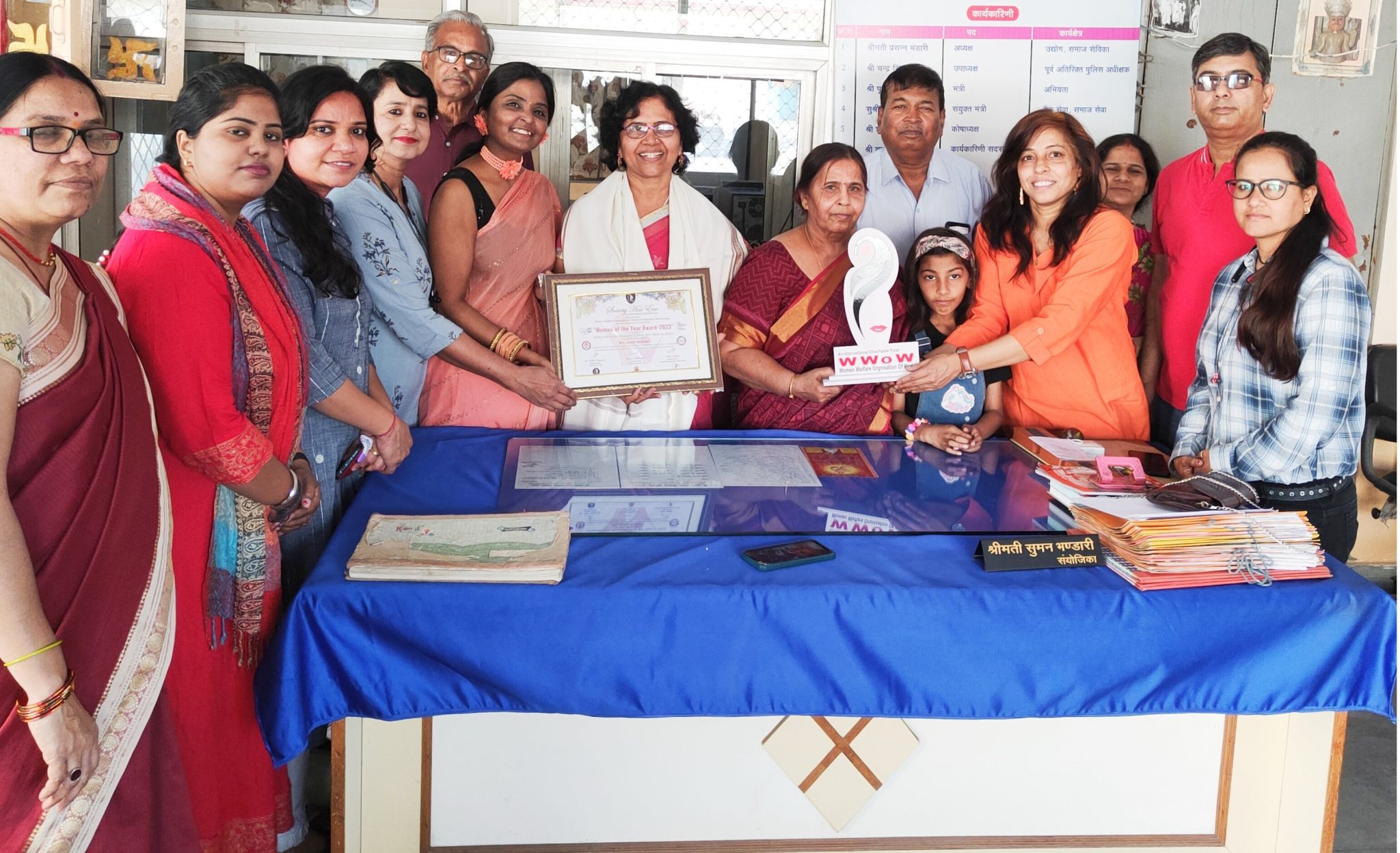 श्रीमती सुमन भंडारी को वीमेन ऑफ द ईयर अवार्ड-2023