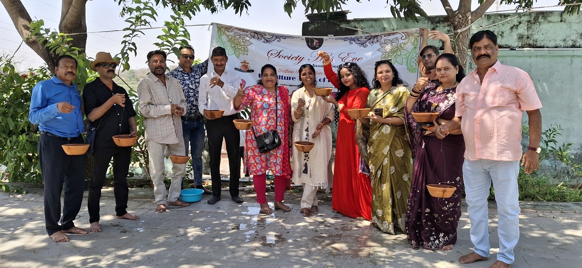 विश्व मौसम विज्ञान दिवस पर परिंडे अभियान की शुरुआत